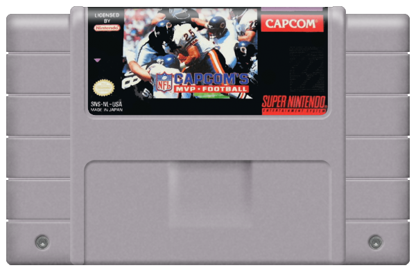 Capcom's MVP Football media 7 for Super Nintendo